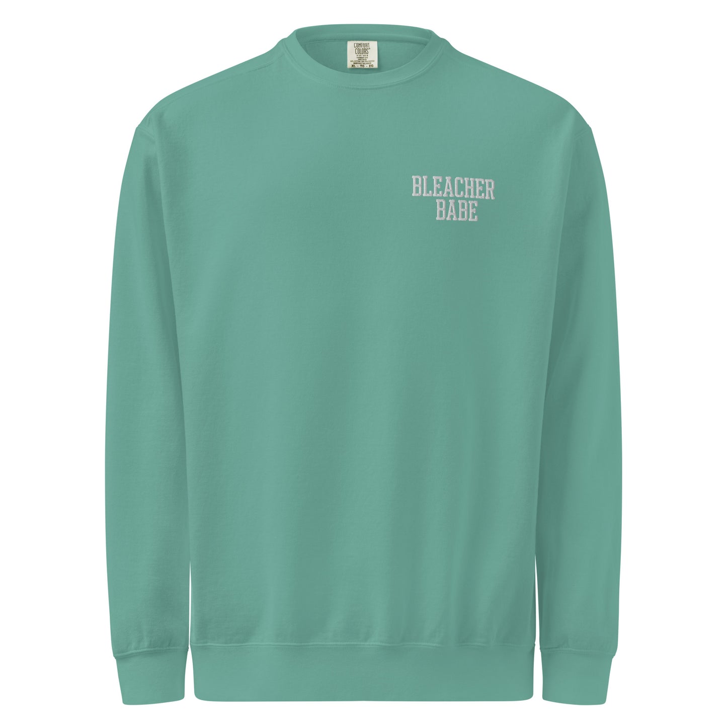 Bleacher Babe Embroidered Crewneck Sweatshirt