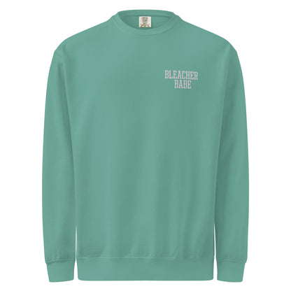 Bleacher Babe Embroidered Crewneck Sweatshirt