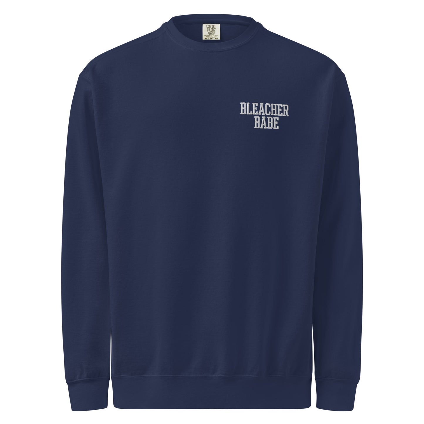 Bleacher Babe Embroidered Crewneck Sweatshirt