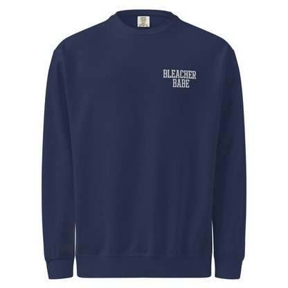 Bleacher Babe Embroidered Crewneck Sweatshirt